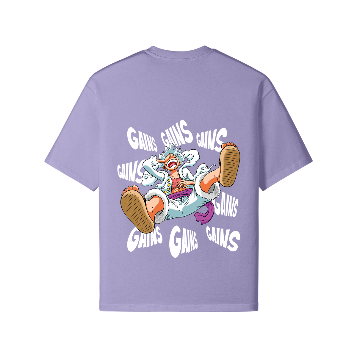 one piece t shirt gear 5 Luffy Gear 5 One Piece Oversized Tshirt