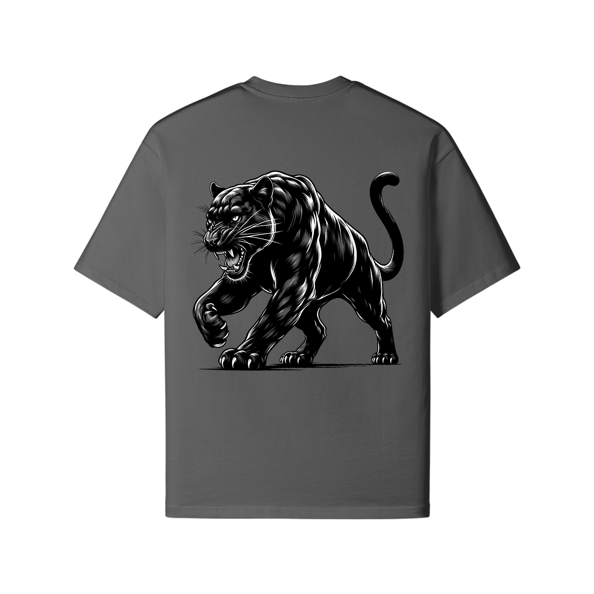 Black Panther Oversized Tshirt - GYMGASM