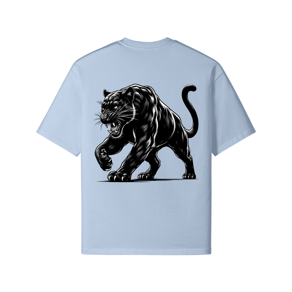 Black Panther Oversized Tshirt - GYMGASM