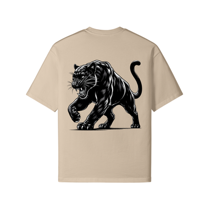 Black Panther Oversized Tshirt - GYMGASM