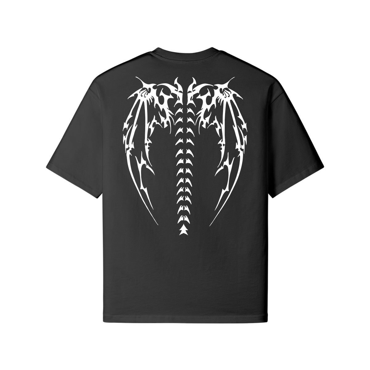 Demon Wings Oversized Tshirt - GYMGASM