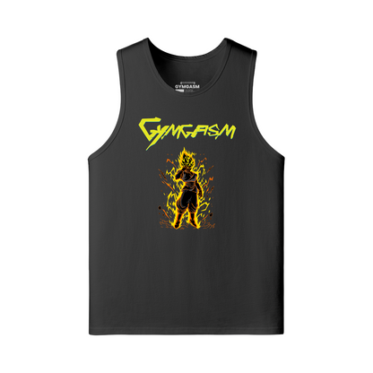 Goku Rage Tank Black Front