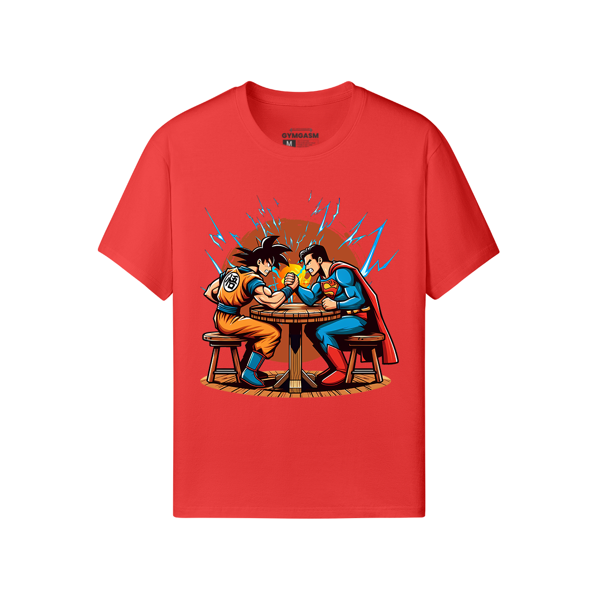 Goku vs superman t shirt hotsell