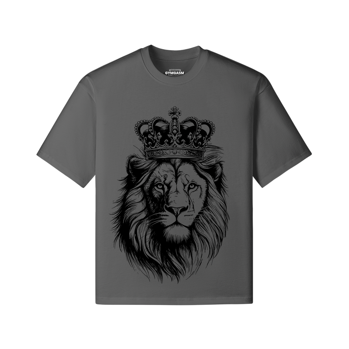 Lion Oversized Tshirt - GYMGASM