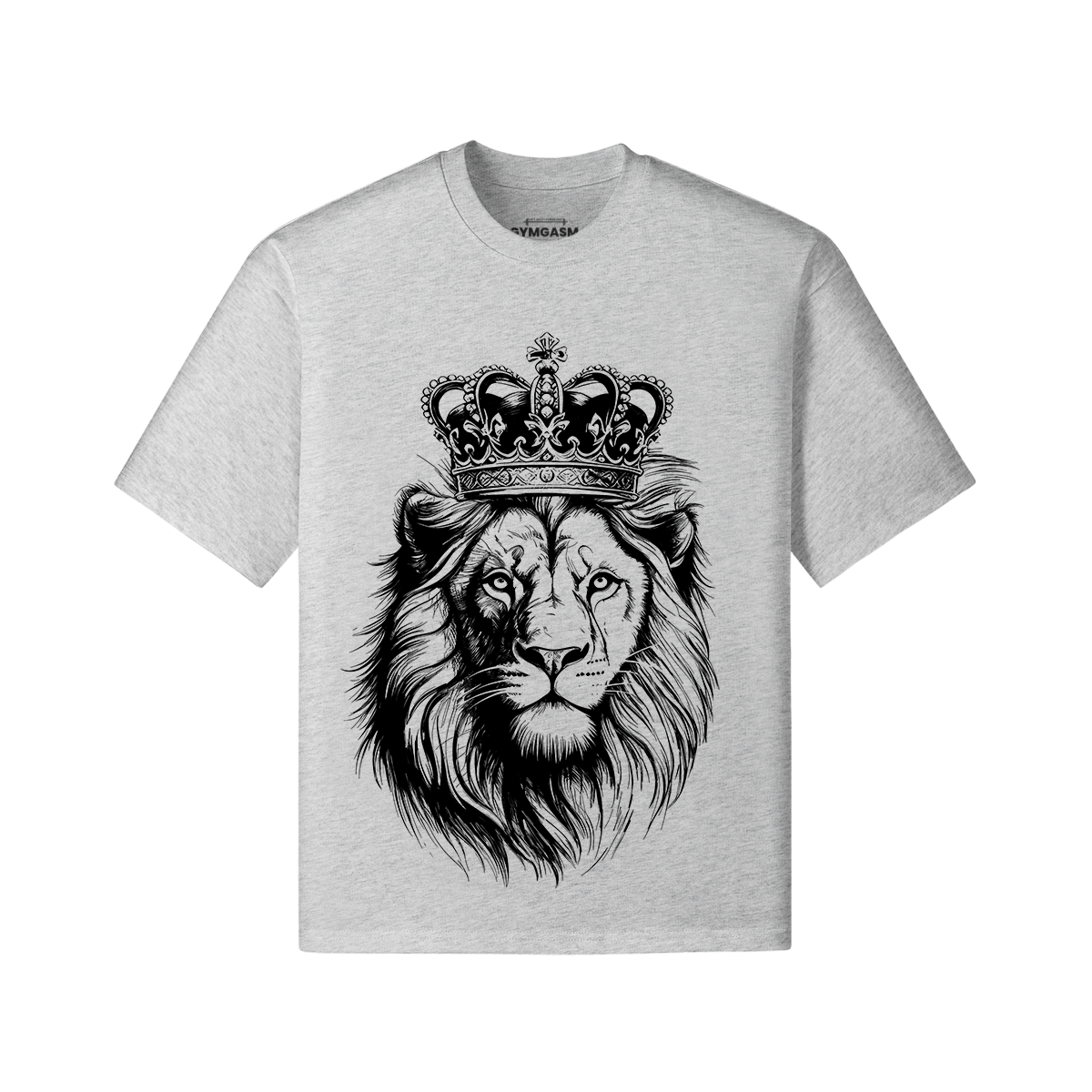 Lion Oversized Tshirt - GYMGASM