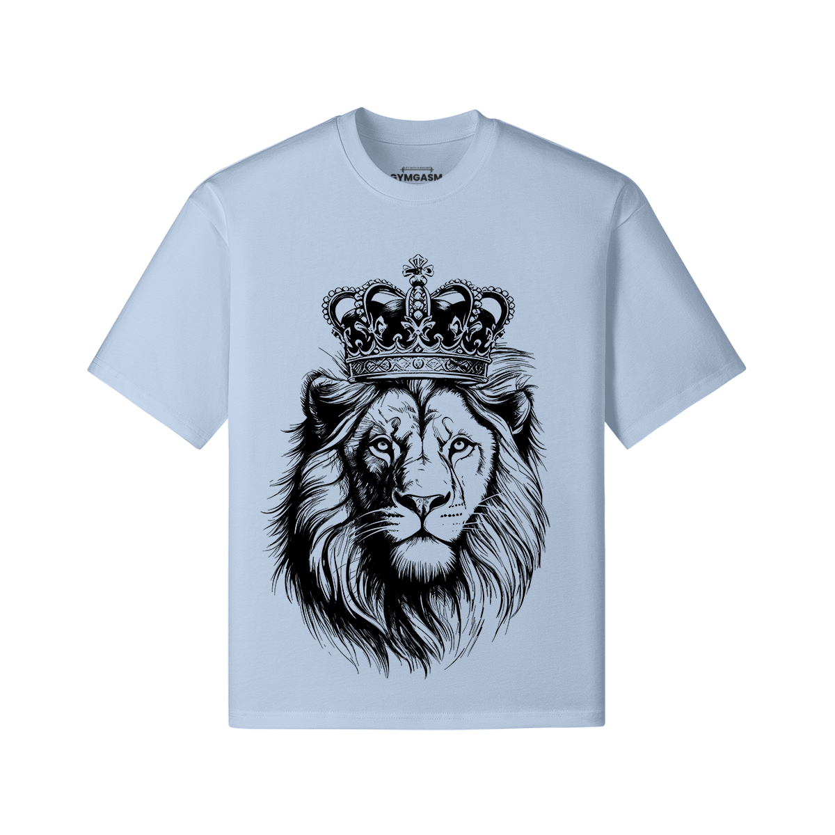 Lion Oversized Tshirt - GYMGASM