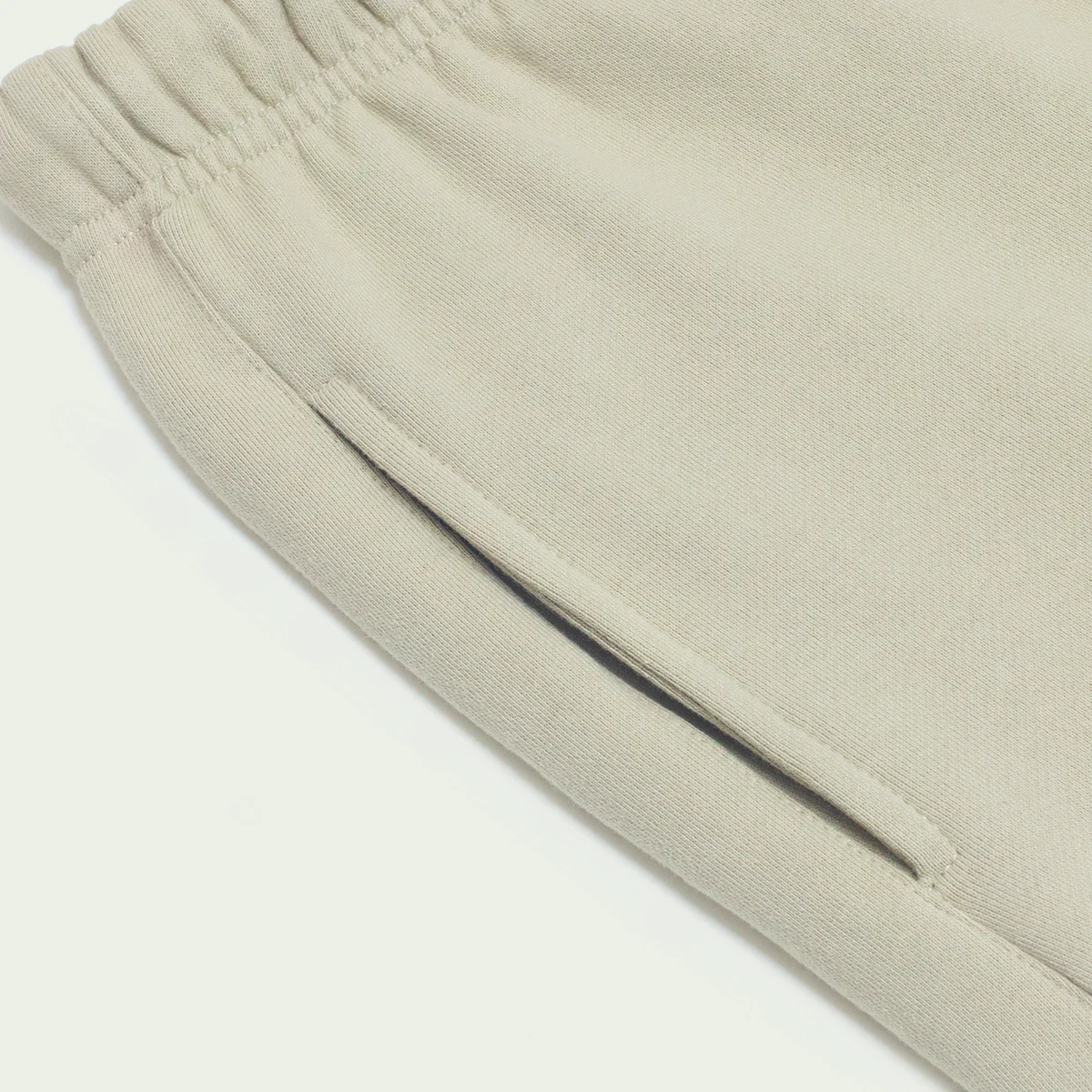 Heavyweight Fleece Lined Camel Sweatpants - P