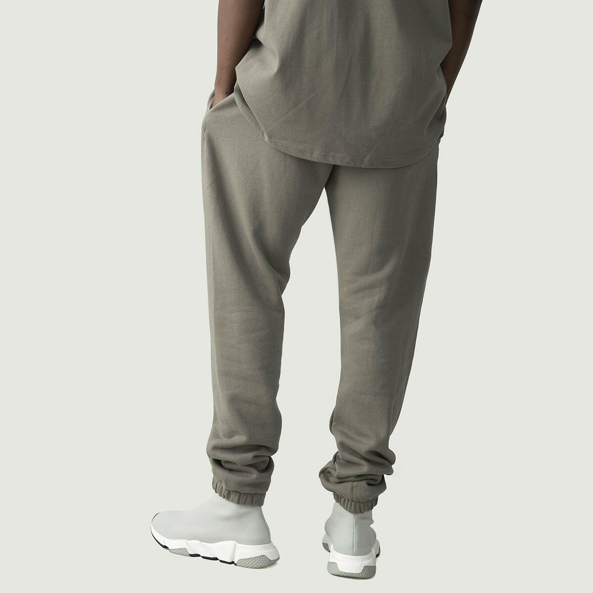 Heavyweight Fleece Lined Charcoal Grey Sweatpants - GYMGASM