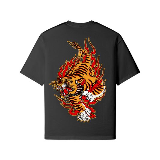 Fury Tiger Oversized Tees - GYMGASM