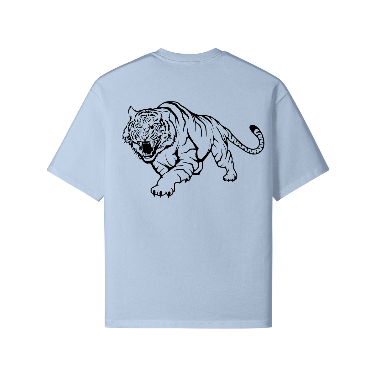 Tiger Roar Oversized Tshirt - GYMGASM