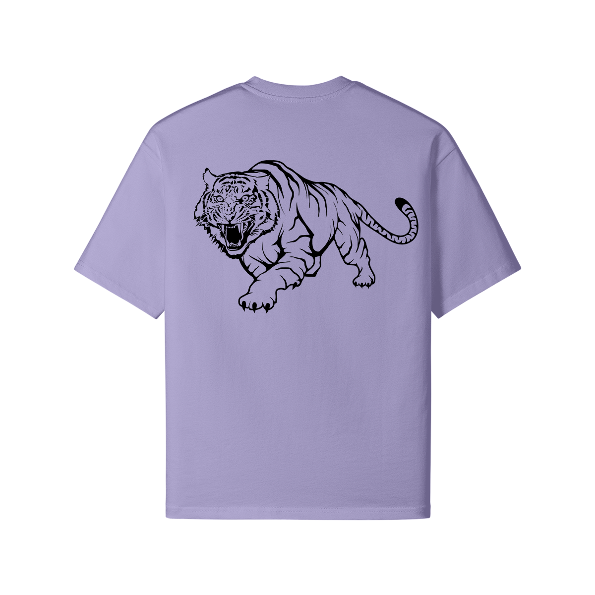 Tiger Roar Oversized Tshirt - GYMGASM