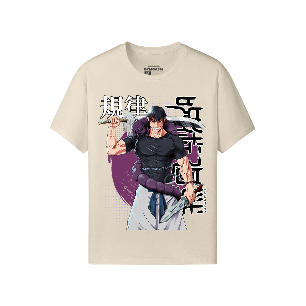 Toji X Anime Gym T-Shirt | Gymgasm – GYMGASM