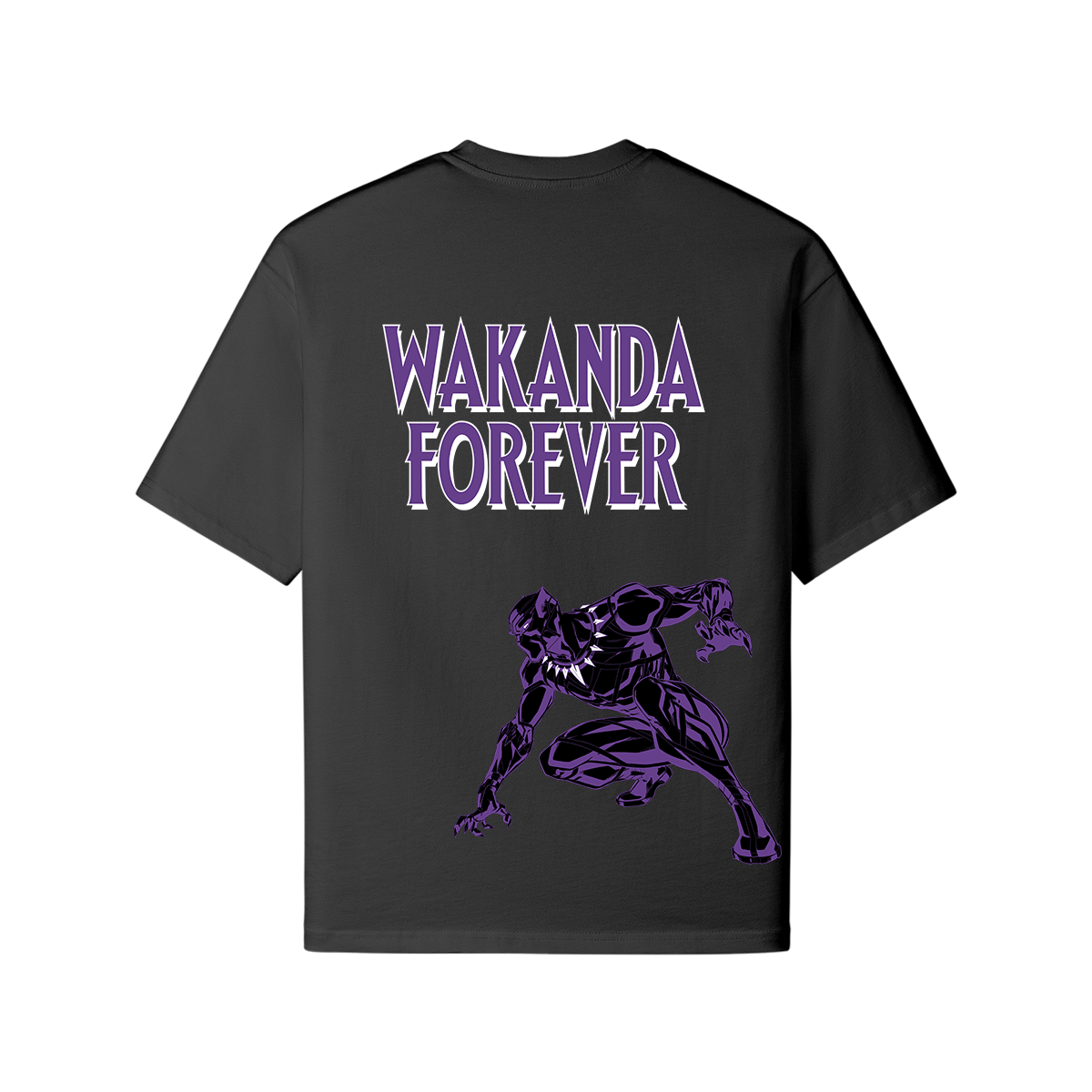 Wakanda Forever Oversized Tshirt - GYMGASM