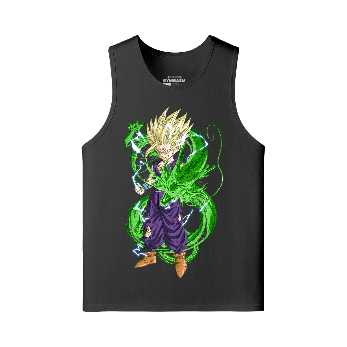 Gobank Tank Dragon Ball Gohan - Tank For Anime Lovers | Gymgasm – GYMGASM