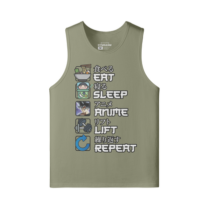 Eat Sleep Anime Lift Repeat - GYMGASM