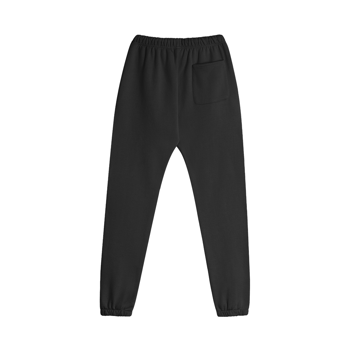 Heavyweight Fleece Lined Black Sweatpants - GYMGASM