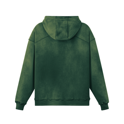 Mineral Green Gymgasm Vintage Hoodie - GYMGASM Back