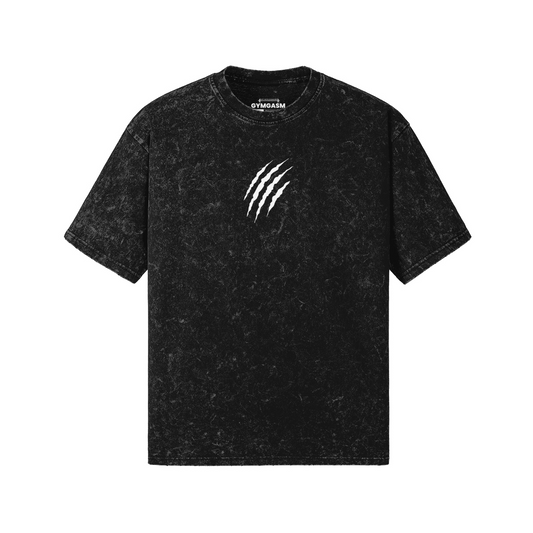 Panther Claw Snow Wash Tshirt - GYMGASM