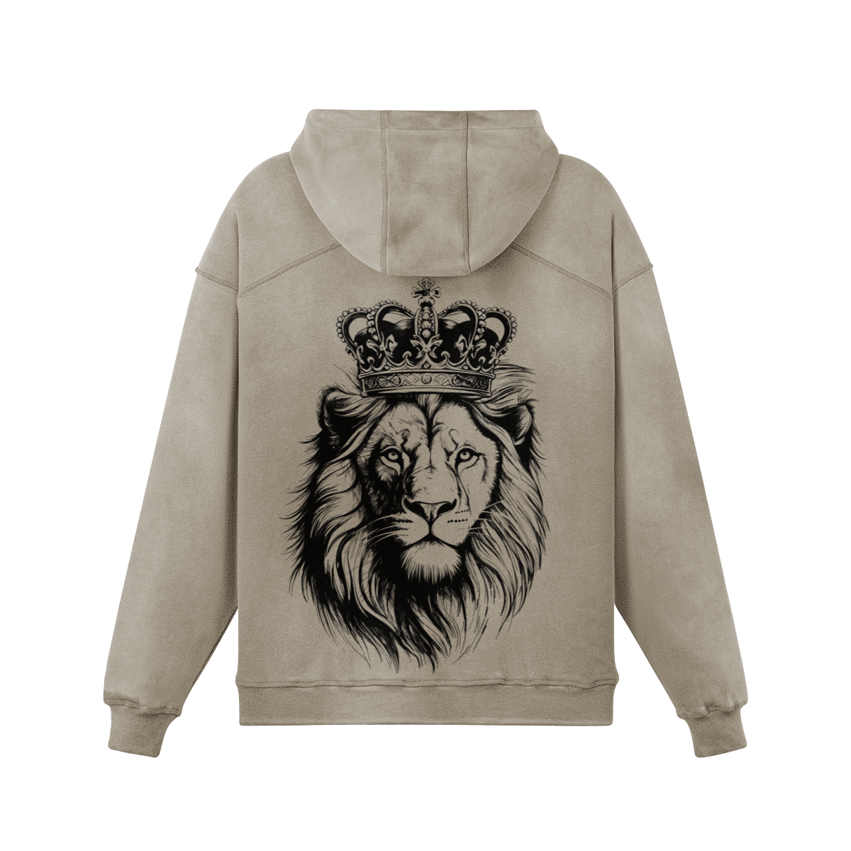 Lion - King of Jungle - Hoodie - GYMGASM