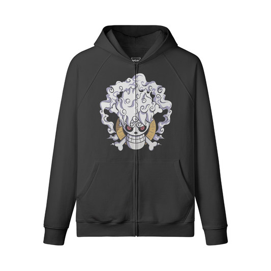 Luffy Gear Zip Hoodie - GYMGASM