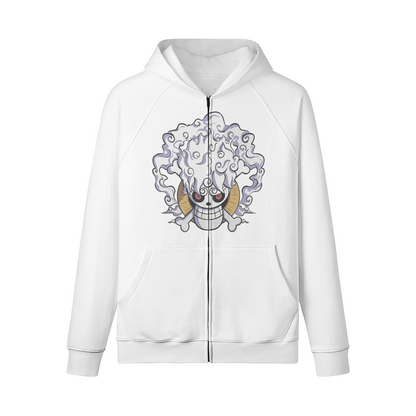 Luffy Gear Zip Hoodie - GYMGASM