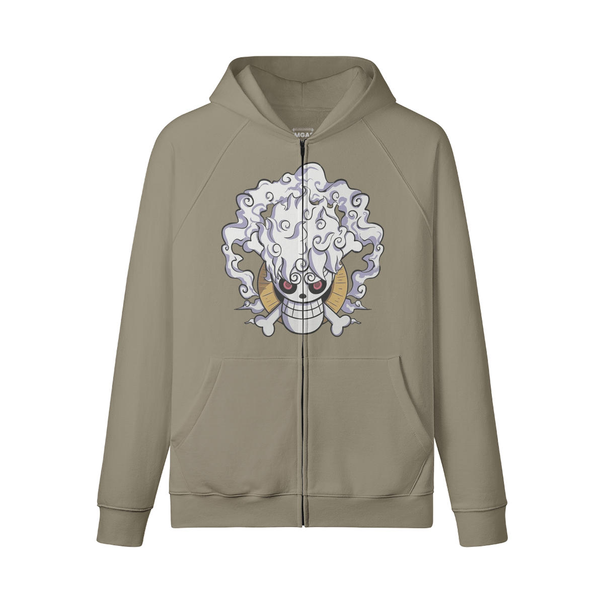 Luffy Gear Zip Hoodie - GYMGASM