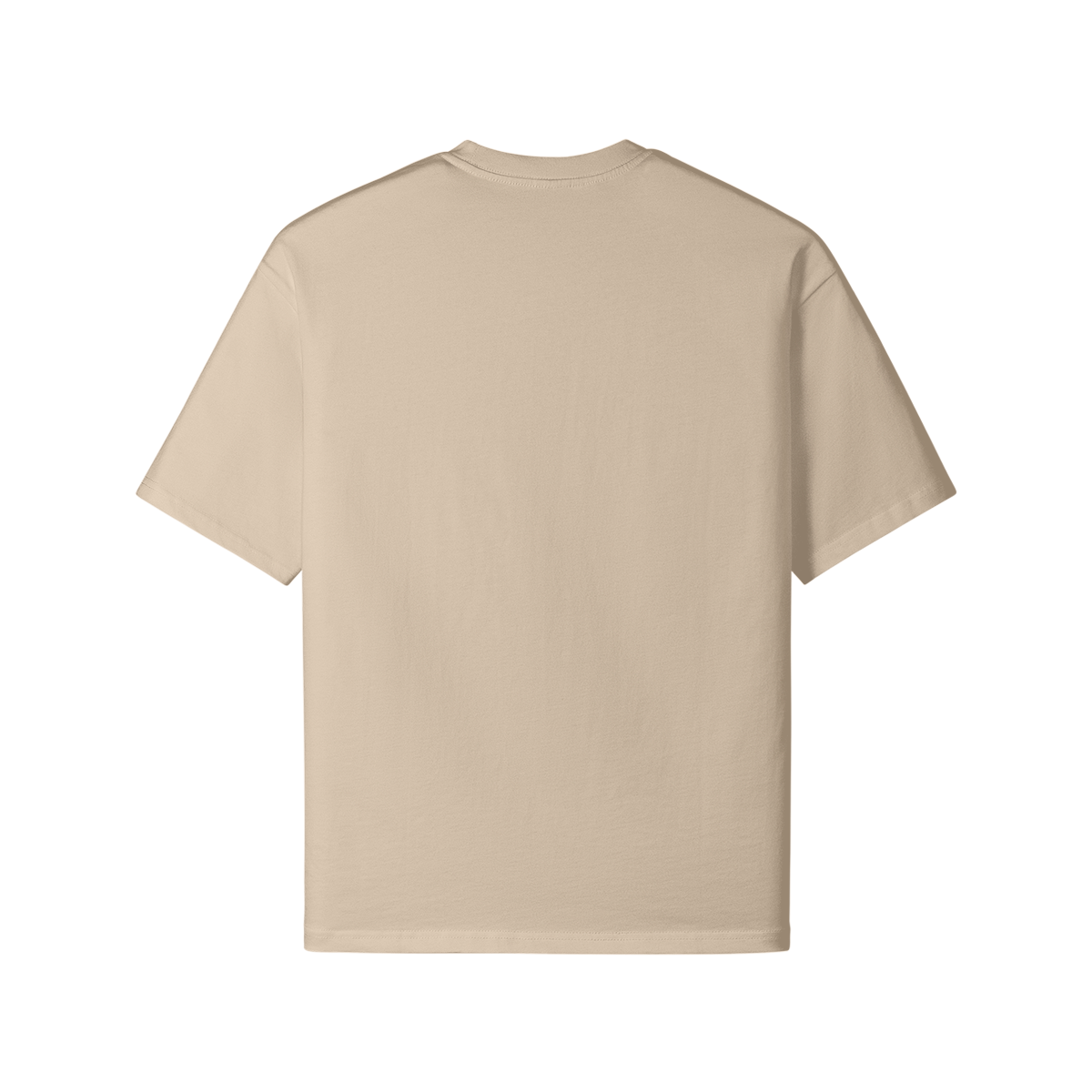 Attack on Titan Oversized Light Khaki Back