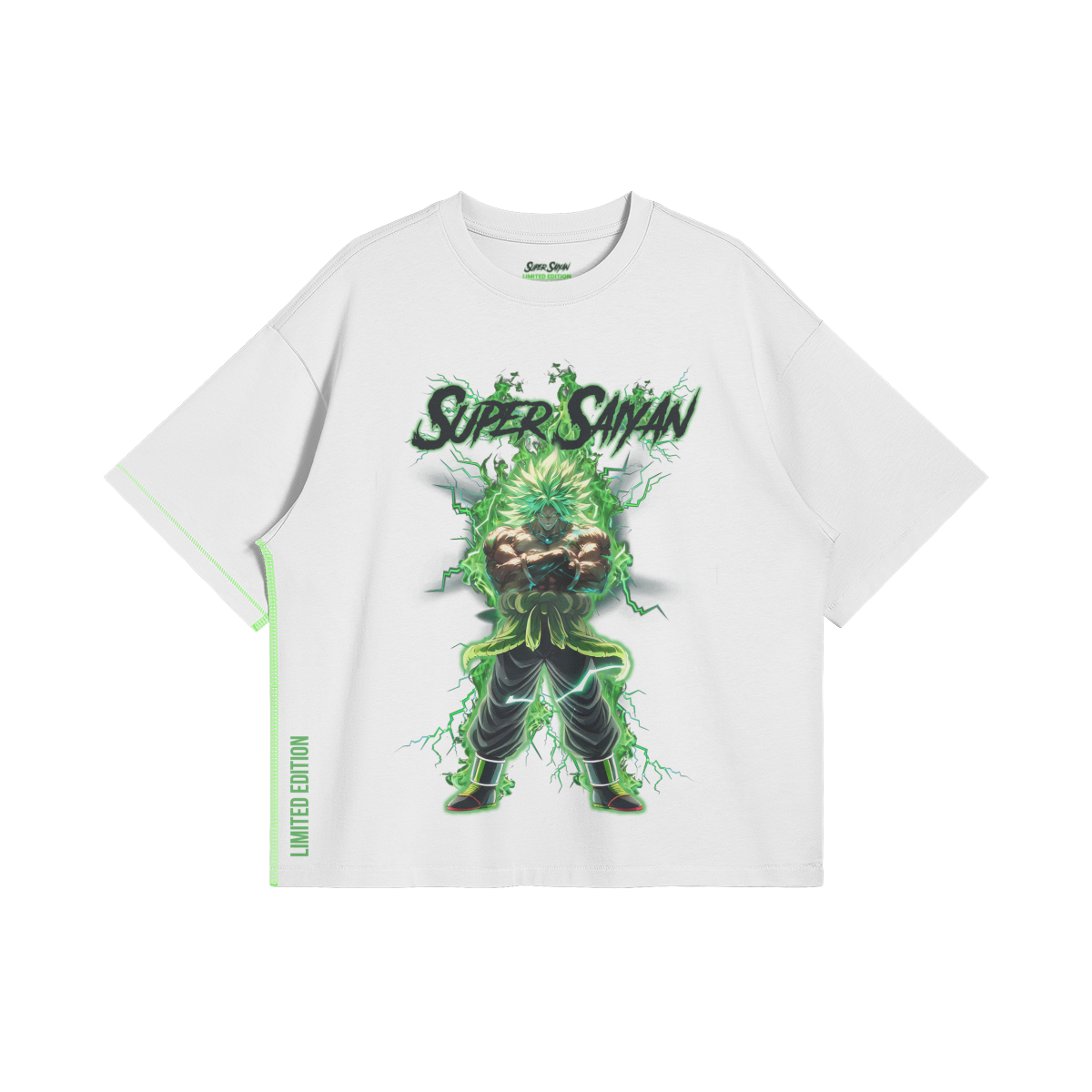 Dragon Ball Super Broly Oversized T-Shirt-YE8-Front Side